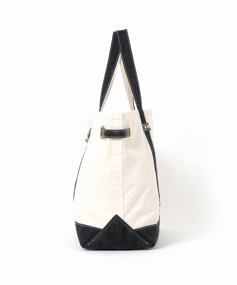 Sac cabas Lux Boat noir et beige