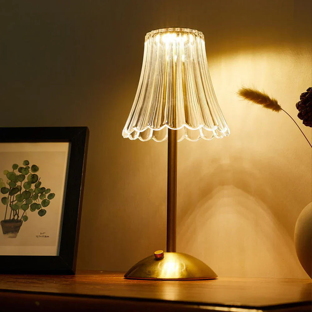 AuraLight™ - Lampe à fleurs vintage